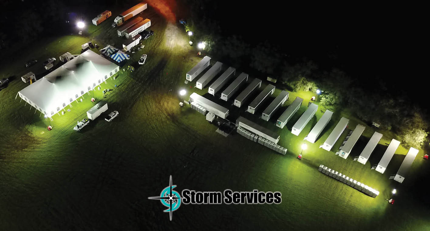 nighttime base camp image